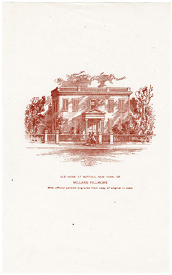 Old Home at Buffalo, New York, of Millard Fillmore